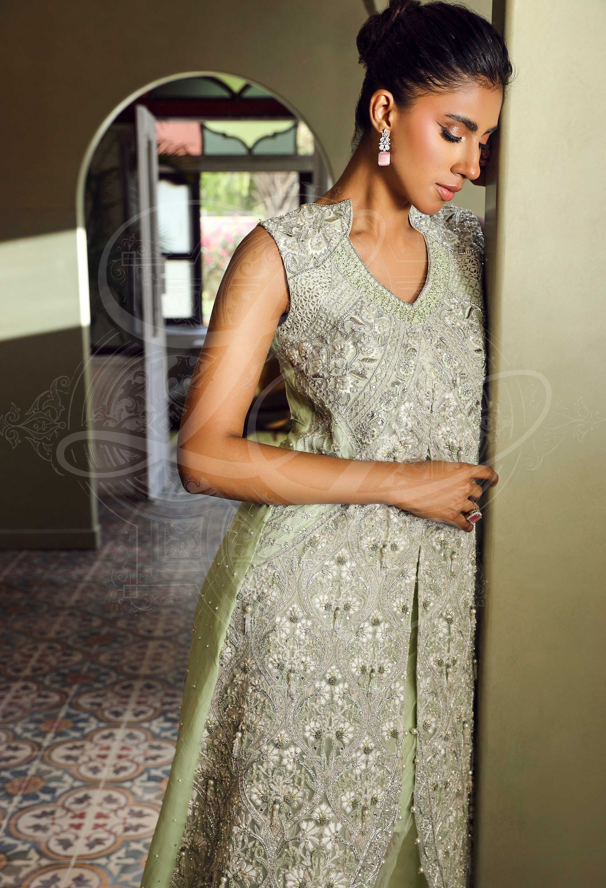 KIA - Hi Lo Top With Lehenga
