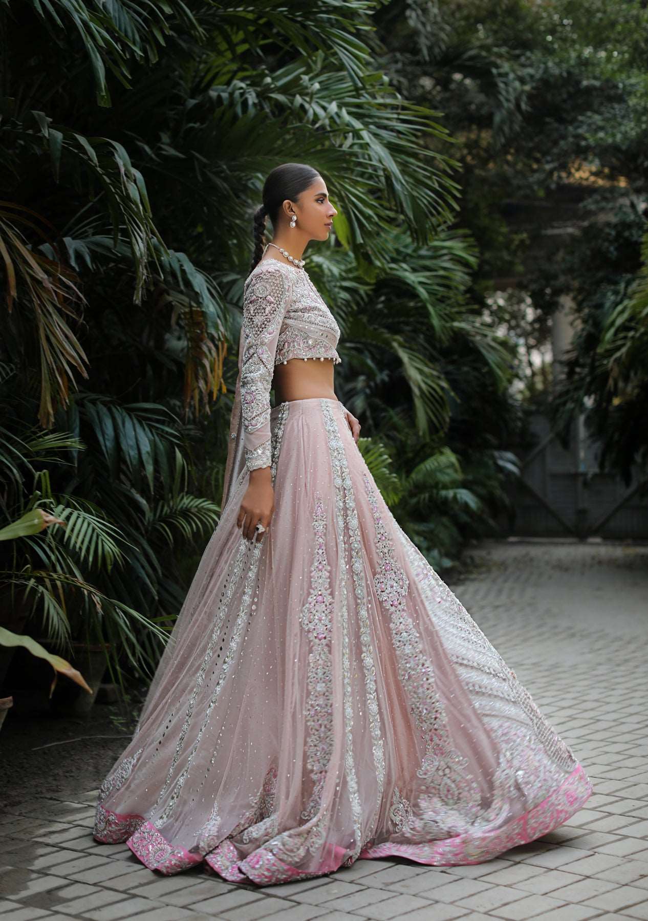 Rose pink bridal