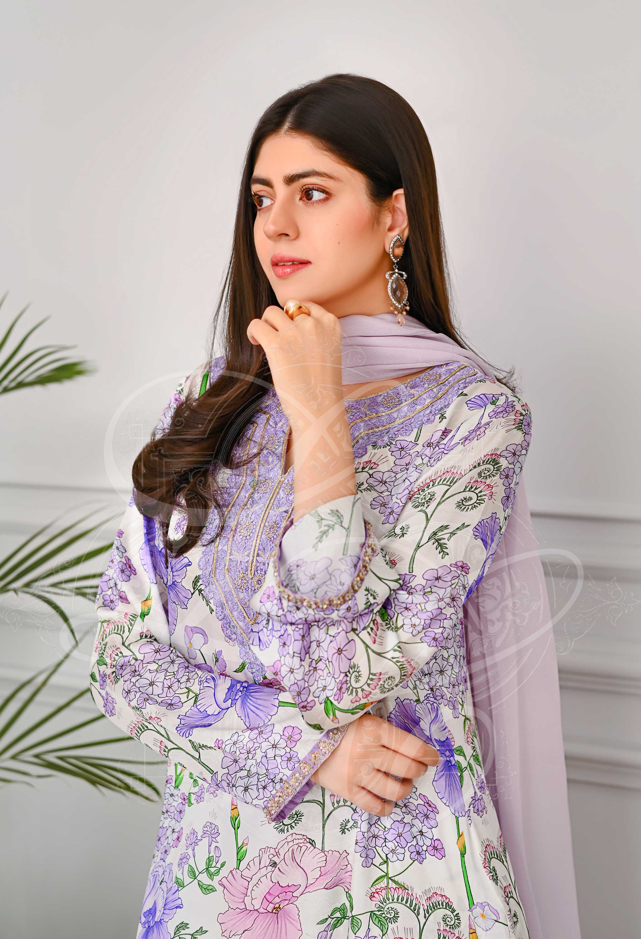 AMETHYST BLOOM - Printed Co Ord Set