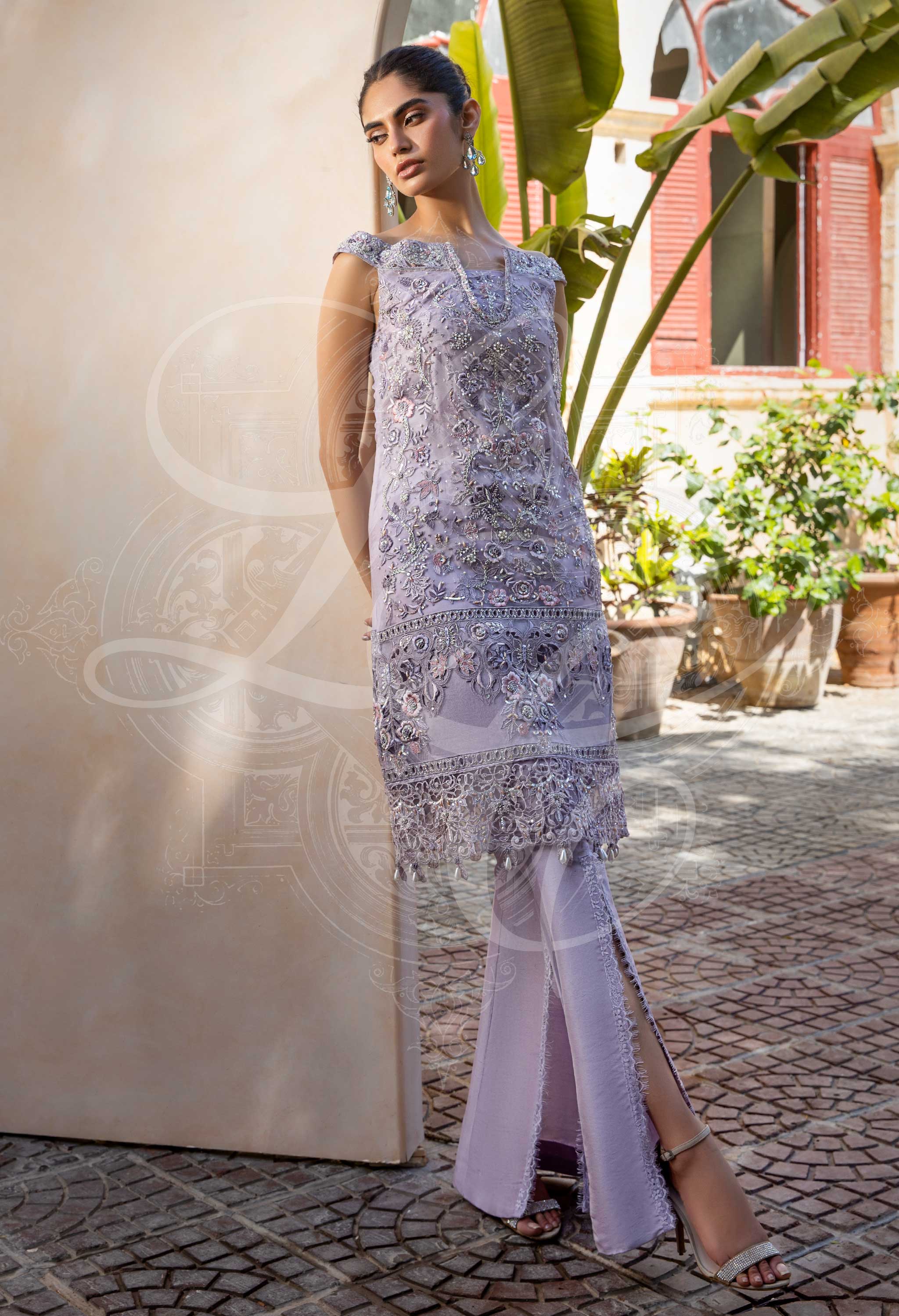CALLA - Short Tunic With Palazzo Pant