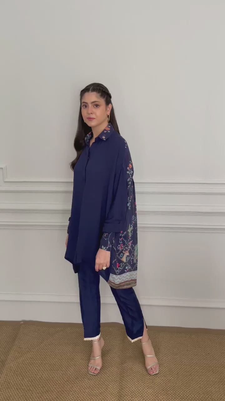 NAVY CO ORD SET Video
