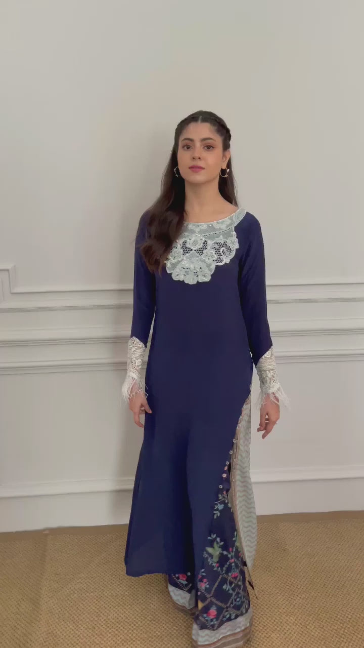 NAVY ASYMMETRIC SET Video