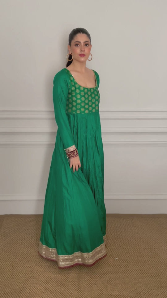Green peshwas set