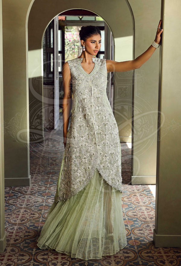 Kia - Hi Lo Top With Lehenga