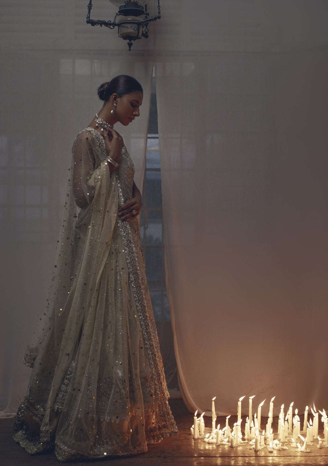 Ivory and gold bridal