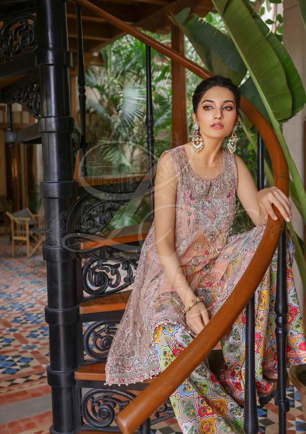 Short Kalidar With Gharara And Dupatta