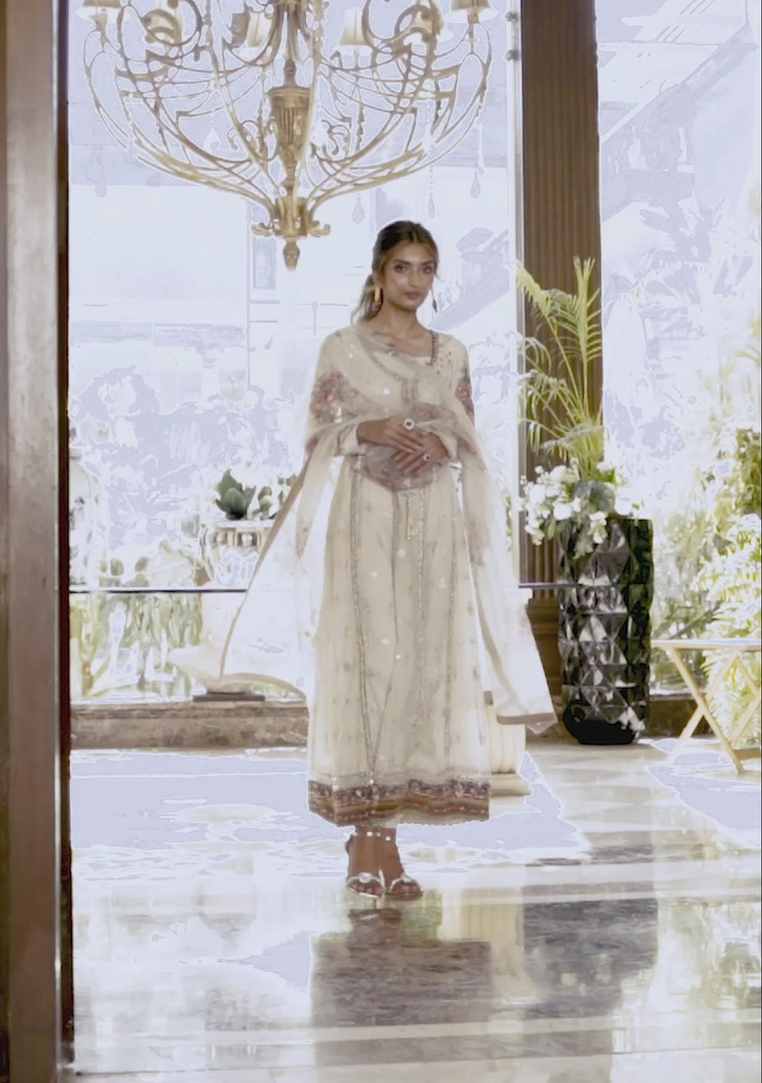 KAAMDANI PESHWAS WITH CHURIDAR AND DUPATTA